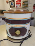 Vintage Crock-pot Slow Cooker Rival Brand Model No 3100/2 Tested. Fixed Price $39.99.