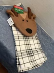 New 2022 Hobby Lobby Holiday Sleigh Bell Bistro Reindeer Tea Towel & Pot Holder. Fixed Price $16.00.