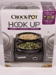 Crock Pot Hook Up 2 Qt. Ovals Slow Cooker Connectable Unit SCCPMD1-CH. Fixed Price $59.00.