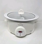 Rival Smartpot 1/2 Qt Crock Stoneware Slow Cooker SCC658 Divided. Fixed Price $59.77.