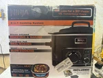 Ninja 3-IN-1 Cooking System 6 Quart Slow Cooker Steam Roast Bake MC701 Black New. Fixed Price $75.00.