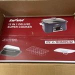 Sunvivi 8 Quart Slow Roaster Oven, 12 In Programmable Multi-cooker Food. Fixed Price $89.99.