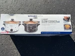 Bella Kitchensmith Designer 1.5 Quart Slow Cooker 2 Pack !new!. Fixed Price $40.00.