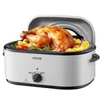 Vevor Roaster Oven, 26QT Electric Roasting Pan, 150-450 Adjustable Temp Fast-c. Fixed Price $108.68.