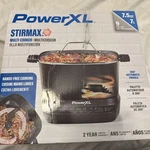 Power Xl Stirmax 7.5 Qt Multi-cooker With Auto Stir/shred Paddle W/ 9 Presetsnew. Fixed Price $89.99.