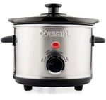 Courant 1.6 Quart Slow Cooker, Multiple Temp Settings -brushed Stainless Used. Fixed Price $13.97.