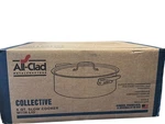 All-clad Collective Cookware D7 6 Quart Slow Cooker Rondeau Stainless Steel Bnib. Fixed Price $399.99.