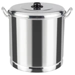 Vasconia Aluminum 27.5 Quart Steamer Pot With Tray And Lid. Fixed Price $40.94.