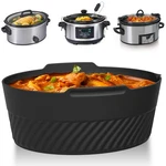 Silicone Slow Cooker Liners Fit Pot 6 Qt,crock For Quart O.... Fixed Price $18.74.