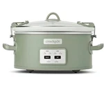 Crock-pot 6-QUART & Carry Programmable Slow Cooker Moonshine Green. Fixed Price $46.99.