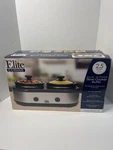 Dual Dipper Slow Cooker Buffet By Maxi-matic Model EWMST-125. Fixed Price $29.70.