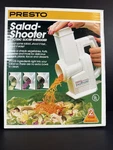 Presto 02910 Saladshooter Electric Food Slicer Shredder. Fixed Price $24.77.