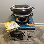 Versaware Rival Crock Pot Slow Cooker Stoneware 5 Qt SC7600 In Box. Fixed Price $179.99.