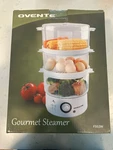 Ovente Gourmet Steamer FS53W. Fixed Price $16.99.