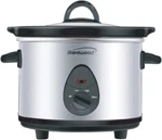 Brentwood SC-115S: 1.5 Quart Slow Cooker, 3 Settings Stainless Steel Silver. Fixed Price $24.69.