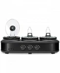 Kitchensmith By Bella MZ-TH3015C Triple Slow Cooker Server Brand New. Fixed Price $59.99.