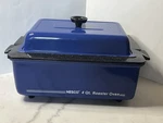 Vintage 4QT Nesco Roaster W/xtras New Box. Fixed Price $70.00.