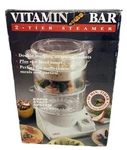 Salton Vitamin Bar 2 Tier Steamer. Fixed Price $14.95.