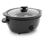 Elite Cuisine 6QT Diamont Slow Cooker - Black. Fixed Price $42.99.