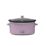 6QT Slow Cooker, Lilac Bloom, Condition: New, Brand: Mainstays, Model. Fixed Price $31.53.