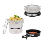 1.6L Mini Hot Pot Multifunction Split Electric Cooker With Steamer 110V 500W New. Fixed Price $34.65.