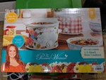 Pioneer Woman Sweet Rose And Gingham Floral 1.5 Quart Slow Cooker Set Of 2-NEW. Fixed Price $27.99.
