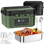 Fervinow Cordless Electric Lunch Box For Adults Large, Green. Fixed Price $99.45.