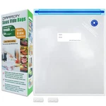 Daarcin Large Sous Vide BAGS,15PCS10.2X13.4IN/26 * 34CM Bpa Free Reusable Vac.... Fixed Price $22.13.