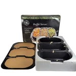 168977 Buffet Server Fits Most 18 And 20 Quart Roaster Ovens Vintage. Fixed Price $32.18.