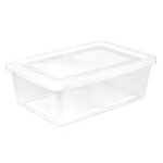 Sterilite 12 Qt Storage Box, Stackable Plastic Container Home Organizer, 60 Pack. Fixed Price $216.99.