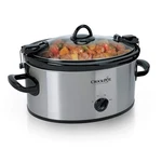 Crock-pot SCCPVL600S Cook' Carry 6-QUART Oval Manual Portable Slow Cooker, .... Fixed Price $79.87.