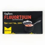 Guy Fieri's Flavortown Laser Titanium 2-QUART Sauce Pan With Lid. Fixed Price $54.99.