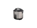 Tiger JNP-S18U Rice Cooker And Warmer, Stainless Steel Gray, 20 Cups Cooked /10. Fixed Price $158.49.