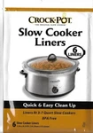 Crock-pot Slow Cooker Liners Soup-chili Bags 6CT 13" X 20.30" Qt To 7. Fixed Price $9.43.