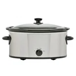 Mainstays 6 Qt Manual Slow Cooker, Stainless Steel. Fixed Price $28.68.