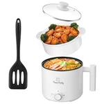Food Party 1.8L Electric Hot Pot Ramen Cooker Mini Non-stick Dorm Room. Fixed Price $45.88.