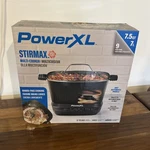 Powerxl Stirmax 7.5QT Multi-cooker 9 Presets 360 Paddle Slow New. Fixed Price $65.00.