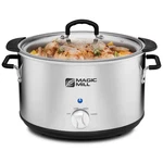 Magic Mill Extra Large 10 Quart Slow Cooker Metal Searing Pot Transparent. Fixed Price $134.98.