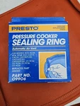 Presto Pressure Cooker Sealing Ring Gasket 09906 33020 New. Fixed Price $9.60.