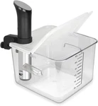 Everie Collapsible Hinged Lid Compatible With Corner Mount, Semi-transparent. Fixed Price $13.16.