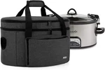 Luxja Double Layers Slow Cooker Bag (with Bottom Pad), Insulated Black. Fixed Price $45.62.