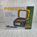 Presto 8 Quart Nomad Traveling Slow Cooker With Locking Lid. Fixed Price $75.00.