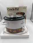 Rival Crock Pot Stoneware 2-QUART Slow Cooker 3122CH. Fixed Price $35.95.
