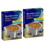 Pack - Reynolds Kitchens Slow Cooker Liners, Regular Size (24 Ct.). Fixed Price $30.78.