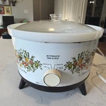 Vintage Kmart Spice Of Life L'automatique 5 Qt Sim Pot Crock -it Works. Fixed Price $149.00.