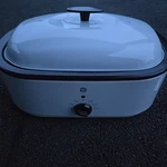 Ge 18 Qt Roaster Oven W/ Rack 169012 Electric Slow Cooker Nwob. Fixed Price $65.00.