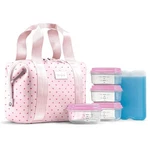 Fit & Fresh Remi Lunch Bag For Women Work Neoprene Large, Tiny Hearts. Fixed Price $47.17.
