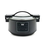 Greenpan 8 Quart Locking Lid Slow Cooker, Healthy Ceramic Nonstick, Graphite. Fixed Price $58.07.