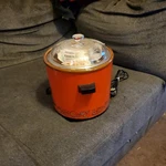 Crock-pot 7 Qt Food Slow Cooker Home Cooking Kitchen Appliance, Red (open Box). Fixed Price $24.99.