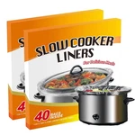 Fasozuka Slow Cooker Liners 80 Cooking Bags Small Size Disposable Pot. Fixed Price $27.69.
